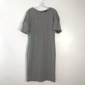 Banana Republic Houndstooth Career Sheath Dress 12